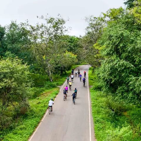 With moderate inclines of 100-200 metres, this trail is the perfect excuse to get back on the saddle.